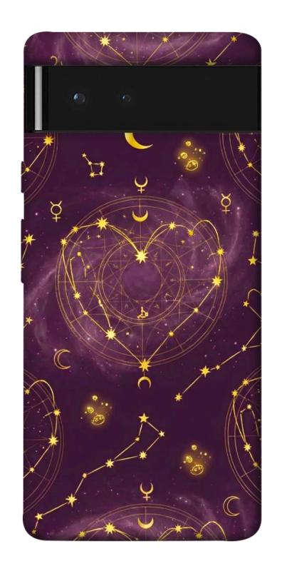 Чехол itsPrint Purple astrology для Google Pixel 6, таро, купить оптом с доставкой
