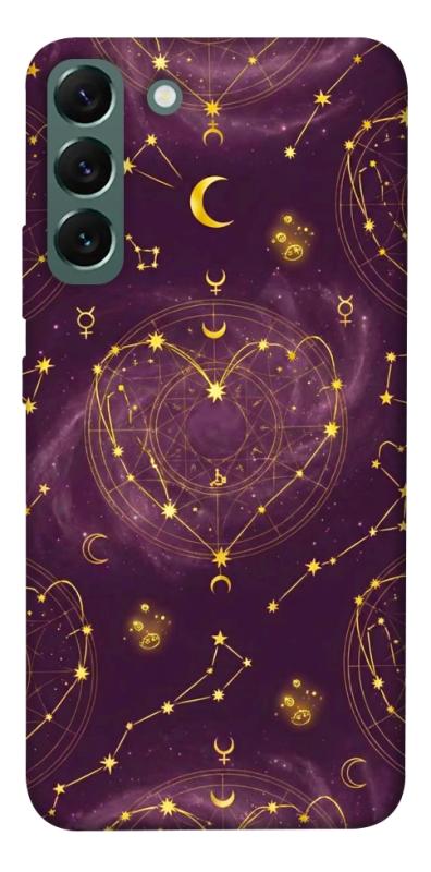 Чехол itsPrint Purple astrology для Samsung Galaxy S22+, таро, купить оптом с доставкой