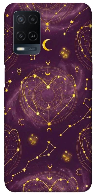 Чехол itsPrint Purple astrology для Oppo A16s / A16, таро, купить оптом с доставкой
