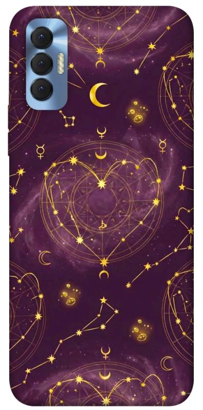 Чехол itsPrint Purple astrology для TECNO Spark 8P, таро, купить оптом с доставкой