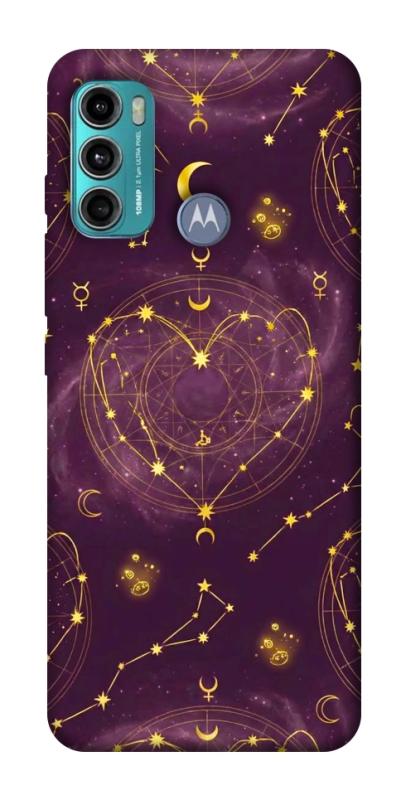 Чохол itsPrint Purple astrology для Motorola Moto G60, таро, купити оптом з доставкою