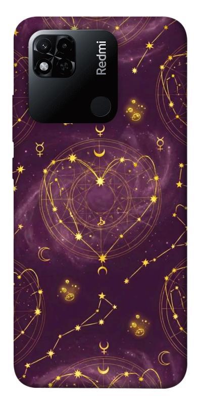 Чехол itsPrint Purple astrology для Xiaomi Redmi 10A, таро, купить оптом с доставкой