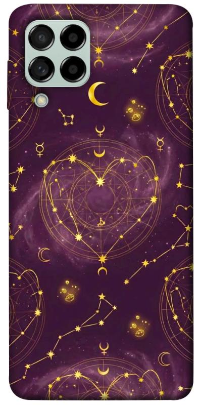 Чехол itsPrint Purple astrology для Samsung Galaxy M53 5G, таро, купить оптом с доставкой