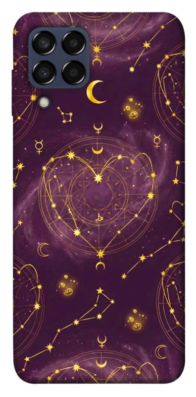 Чехол itsPrint Purple astrology для Samsung Galaxy M33 5G, таро, купить оптом с доставкой