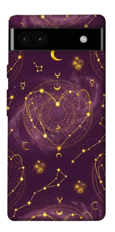 Чехол itsPrint Purple astrology для Google Pixel 6a, таро, купить оптом с доставкой