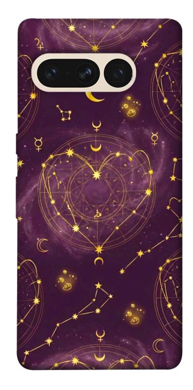 Чехол itsPrint Purple astrology для Google Pixel 7 Pro, таро, купить оптом с доставкой