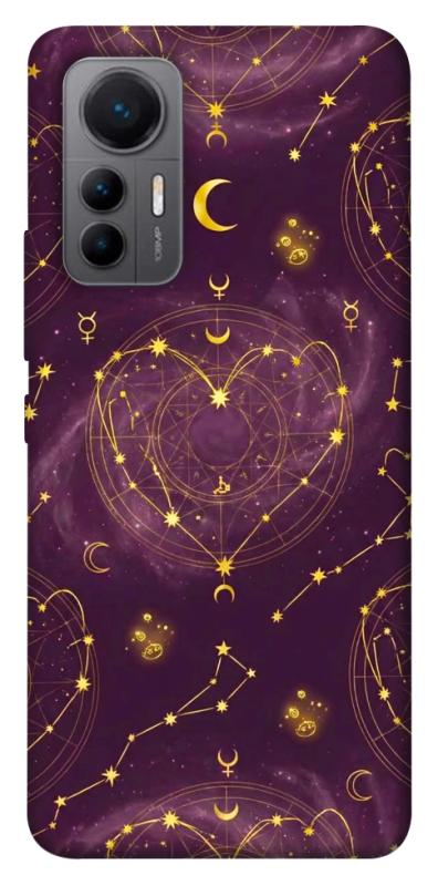 Чехол itsPrint Purple astrology для Xiaomi 12 Lite, таро, купить оптом с доставкой