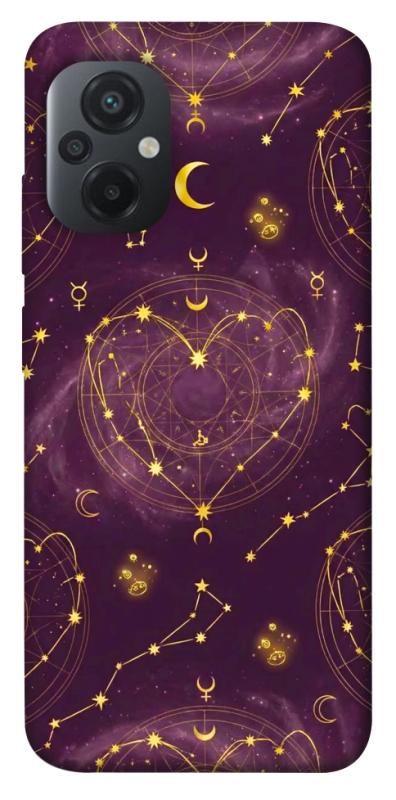 Чехол itsPrint Purple astrology для Xiaomi Poco M5, таро, купить оптом с доставкой