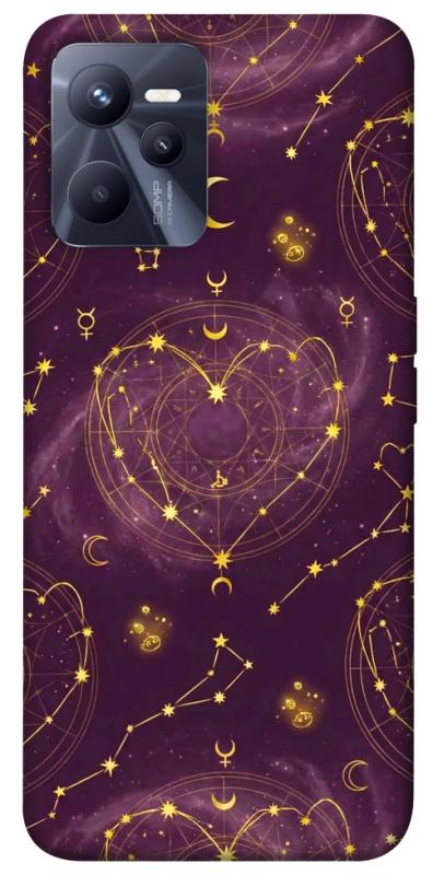 Чехол itsPrint Purple astrology для Realme C35, таро, купить оптом с доставкой