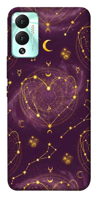 Чехол itsPrint Purple astrology для Infinix Hot 12 Play, таро, купить оптом с доставкой