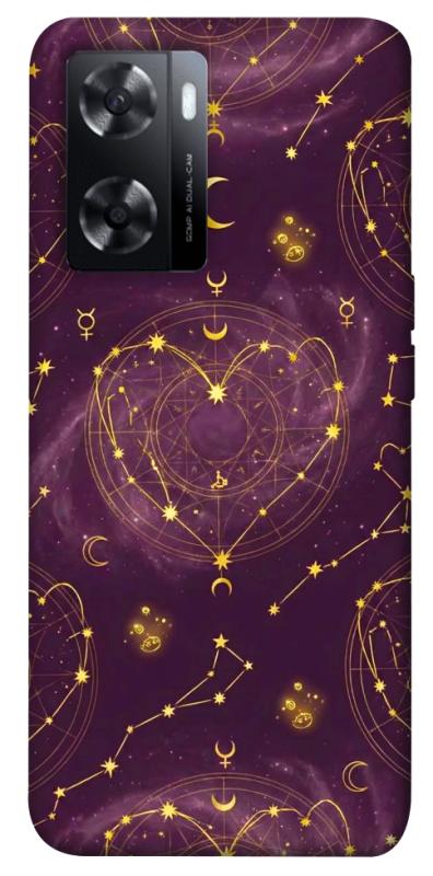 Чехол itsPrint Purple astrology для Oppo A57s, таро, купить оптом с доставкой