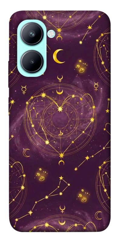 Чехол itsPrint Purple astrology для Realme C33, таро, купить оптом с доставкой
