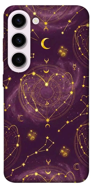 Чехол itsPrint Purple astrology для Samsung Galaxy S23+, таро, купить оптом с доставкой