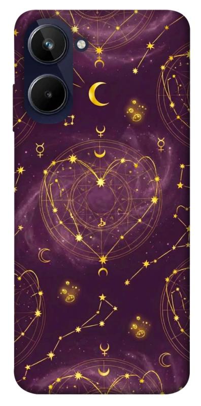 Чехол itsPrint Purple astrology для Realme 10 4G, таро, купить оптом с доставкой