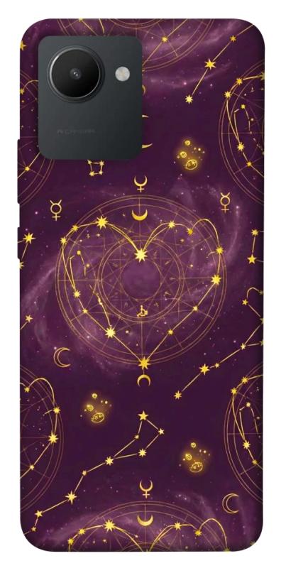 Чехол itsPrint Purple astrology для Realme C30, таро, купить оптом с доставкой