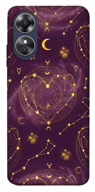 Чехол itsPrint Purple astrology для Oppo A17, таро, купить оптом с доставкой