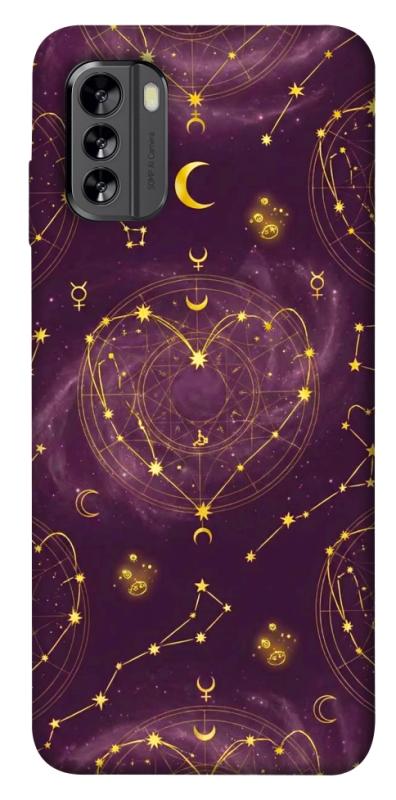 Чехол itsPrint Purple astrology для Nokia G60, таро, купить оптом с доставкой