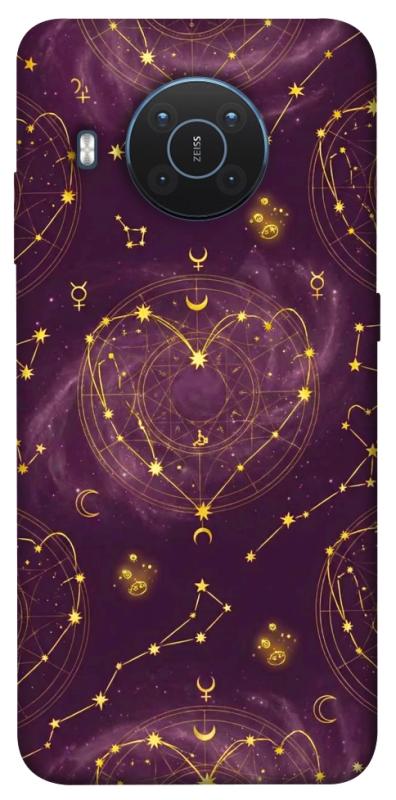 Чехол itsPrint Purple astrology для Nokia X10 / X20, таро, купить оптом с доставкой