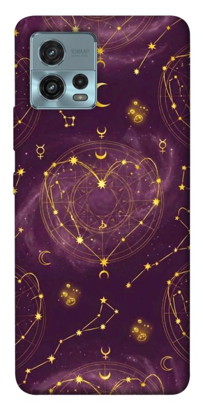 Чехол itsPrint Purple astrology для Motorola Moto G72, таро, купить оптом с доставкой
