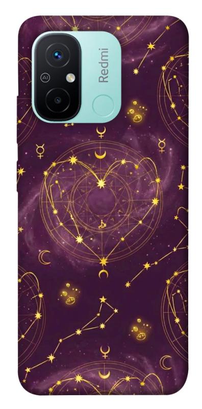 Чехол itsPrint Purple astrology для Xiaomi Redmi 12C, таро, купить оптом с доставкой