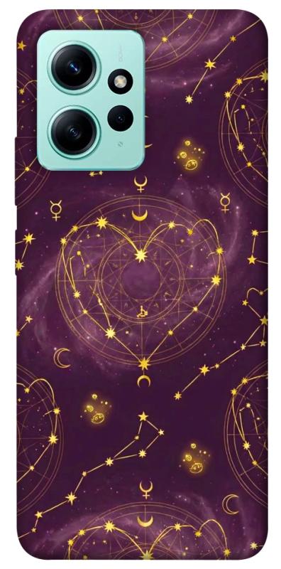 Чехол itsPrint Purple astrology для Xiaomi Redmi Note 12 4G, таро, купить оптом с доставкой