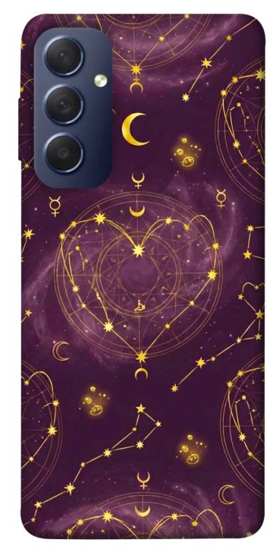 Чехол itsPrint Purple astrology для Samsung Galaxy M54 5G, таро, купить оптом с доставкой