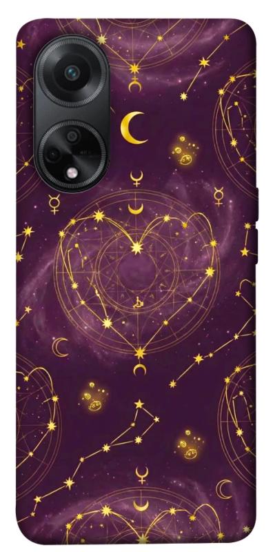 Чехол itsPrint Purple astrology для Oppo A98, таро, купить оптом с доставкой