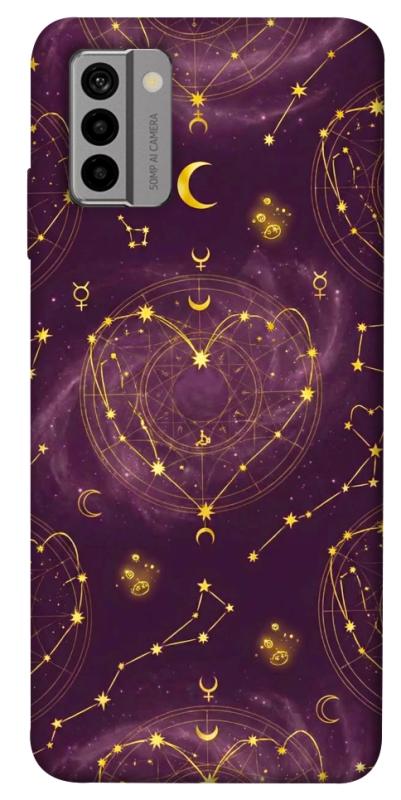 Чехол itsPrint Purple astrology для Nokia G22, таро, купить оптом с доставкой