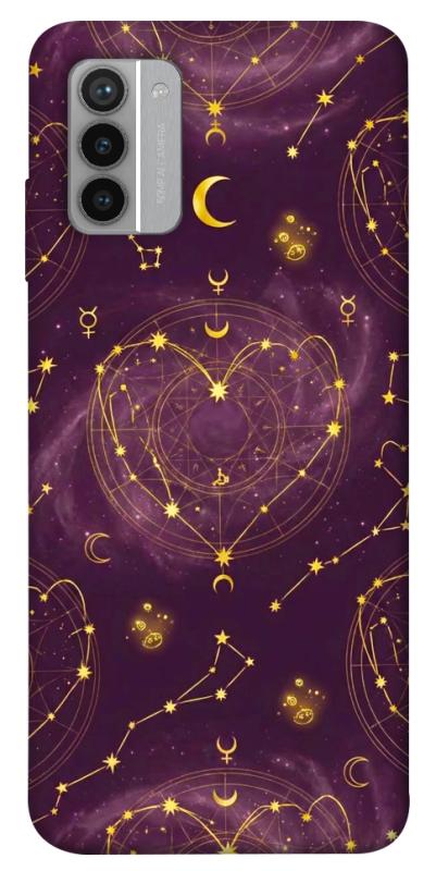 Чехол itsPrint Purple astrology для Nokia G42, таро, купить оптом с доставкой