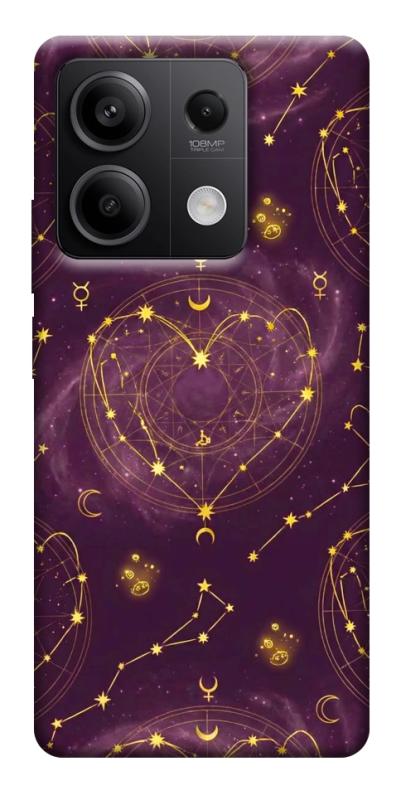 Чехол itsPrint Purple astrology для Xiaomi Redmi Note 13 5G, таро, купить оптом с доставкой