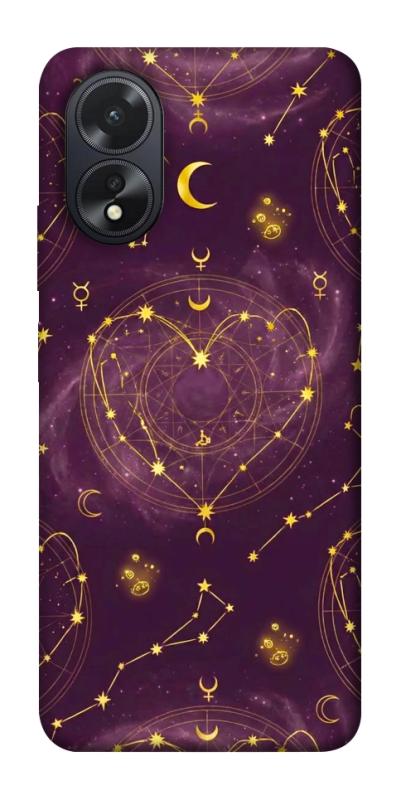 Чехол itsPrint Purple astrology для Oppo A38, таро, купить оптом с доставкой
