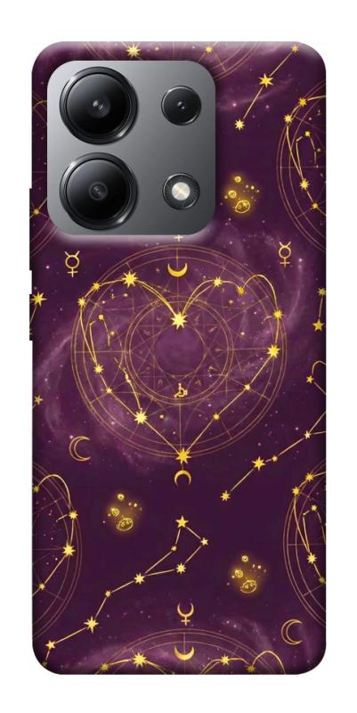 Чехол itsPrint Purple astrology для Xiaomi Redmi Note 13 4G, таро, купить оптом с доставкой