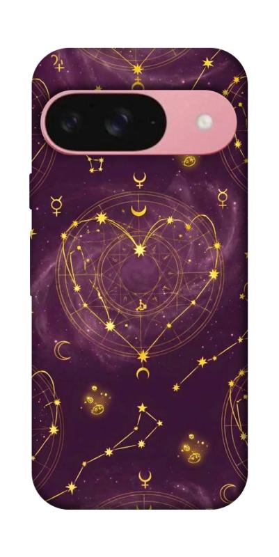 Чехол itsPrint Purple astrology для Google Pixel 9, таро, купить оптом с доставкой