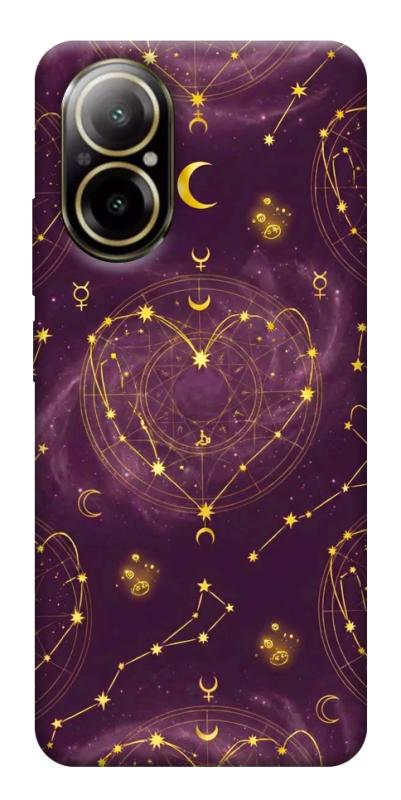 Чехол itsPrint Purple astrology для Realme C67 4G, таро, купить оптом с доставкой