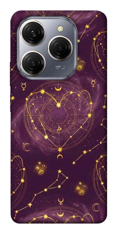 Чехол itsPrint Purple astrology для TECNO Spark 20 Pro, таро, купить оптом с доставкой