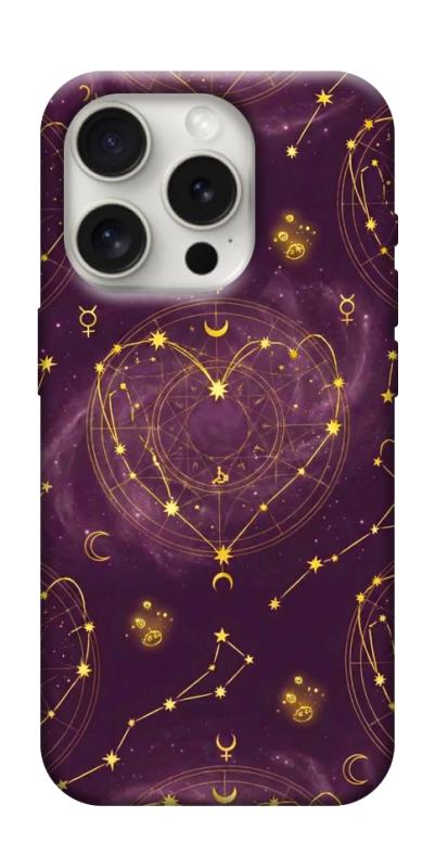 Чехол itsPrint Purple astrology для Apple iPhone 16 Pro Max (6.9"), таро, купить оптом с доставкой