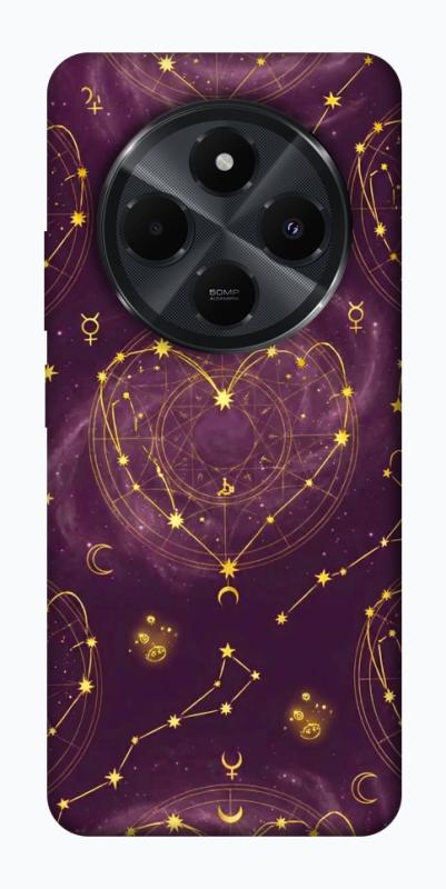 Чехол itsPrint Purple astrology для Xiaomi Redmi 14C / Poco C75, таро, купить оптом с доставкой