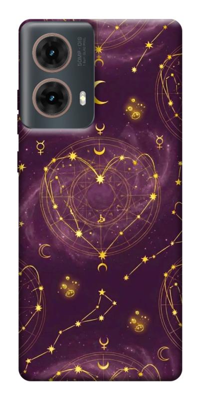Чохол itsPrint Purple astrology для Motorola Moto G85, таро, купити оптом з доставкою