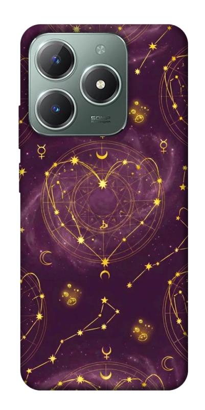Чехол itsPrint Purple astrology для Realme C61 4G, таро, купить оптом с доставкой