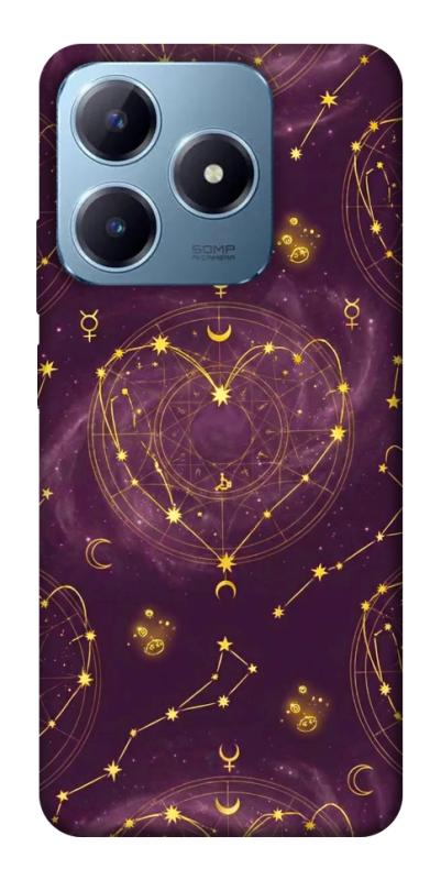Чехол itsPrint Purple astrology для Realme C63 4G, таро, купить оптом с доставкой