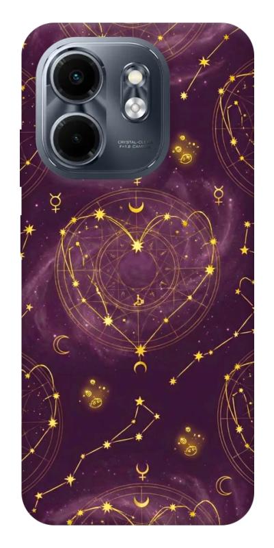 Чехол itsPrint Purple astrology для Infinix Smart 9 4G / Hot 50i, таро, купить оптом с доставкой