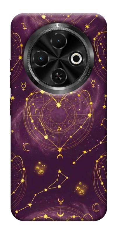 Чехол itsPrint Purple astrology для TECNO Spark 30C, таро, купить оптом с доставкой