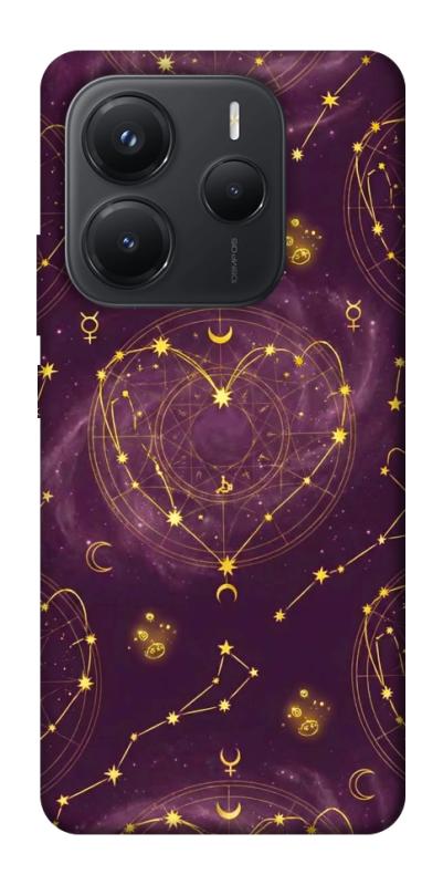 Чехол itsPrint Purple astrology для Xiaomi Redmi Note 14 5G, таро, купить оптом с доставкой