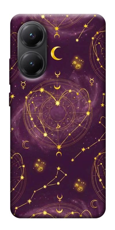 Чехол itsPrint Purple astrology для Xiaomi Poco X7 Pro, таро, купить оптом с доставкой