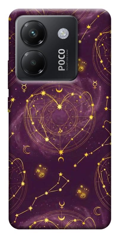 Чехол itsPrint Purple astrology для Xiaomi Poco M7 Pro 5G, таро, купить оптом с доставкой