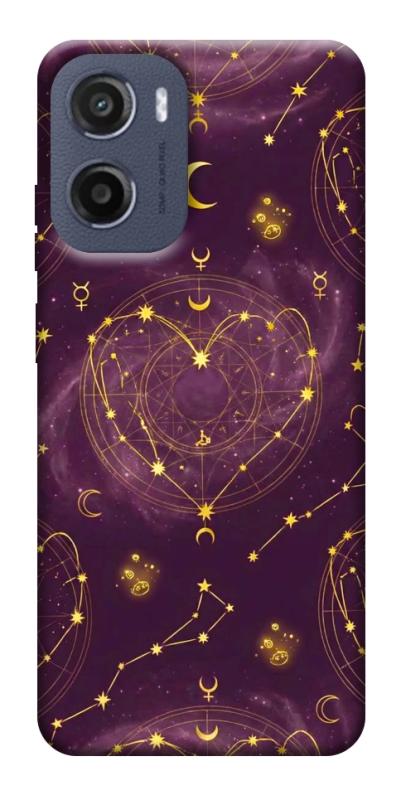 Чохол itsPrint Purple astrology для Motorola Moto G05, таро, купити оптом з доставкою