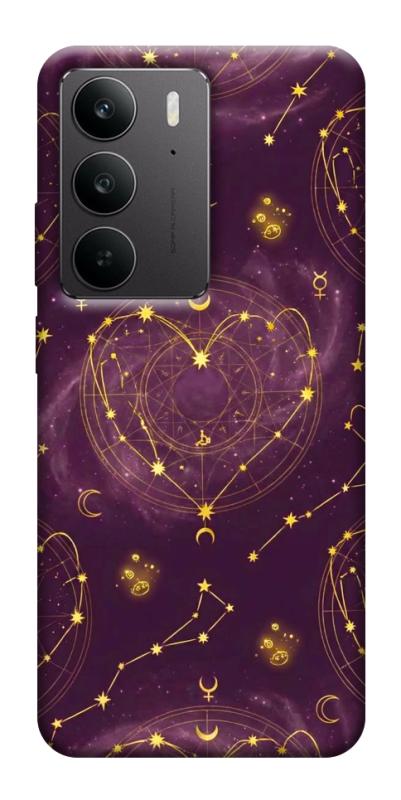 Чехол itsPrint Purple astrology для Realme C75, таро, купить оптом с доставкой