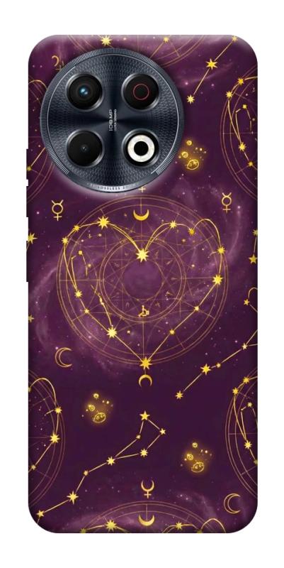 Чехол itsPrint Purple astrology для TECNO Spark 30 Pro (KL7), таро, купить оптом с доставкой