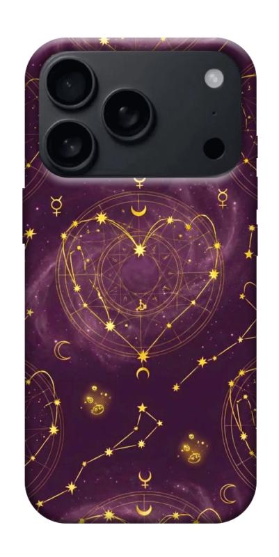 Чехол itsPrint Purple astrology для Apple iPhone 17 Pro Max (6.9"), таро, купить оптом с доставкой