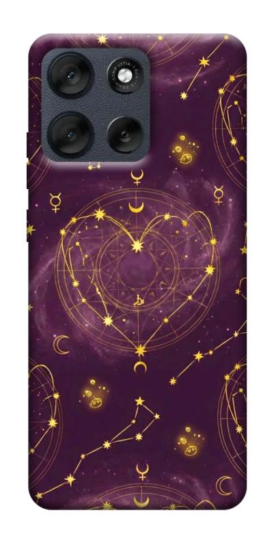 Чехол itsPrint Purple astrology для Motorola Moto G56 5G, таро, купить оптом с доставкой